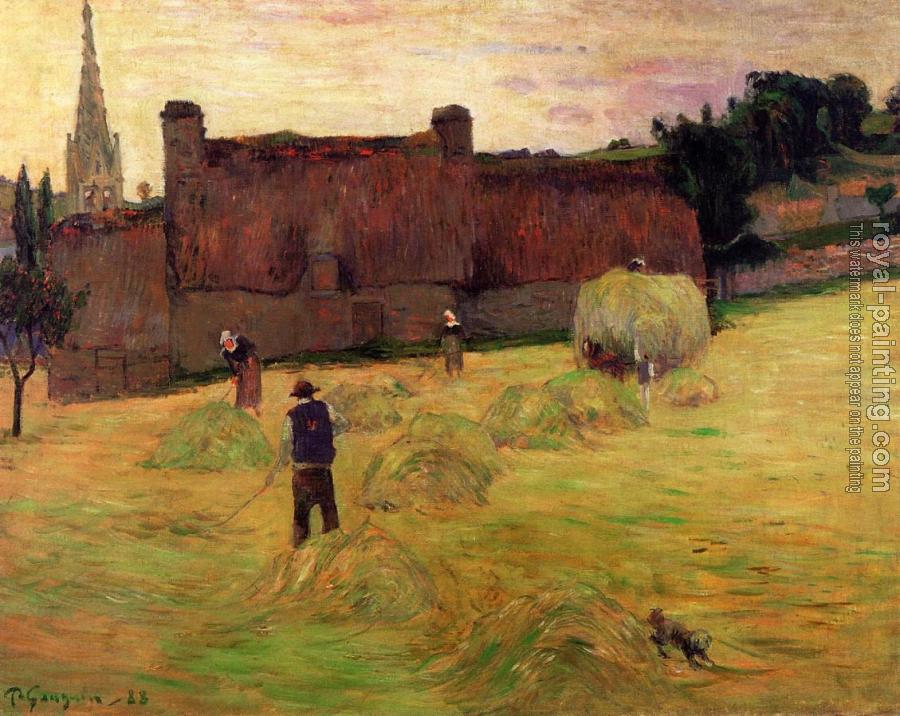 Paul Gauguin : Haymaking